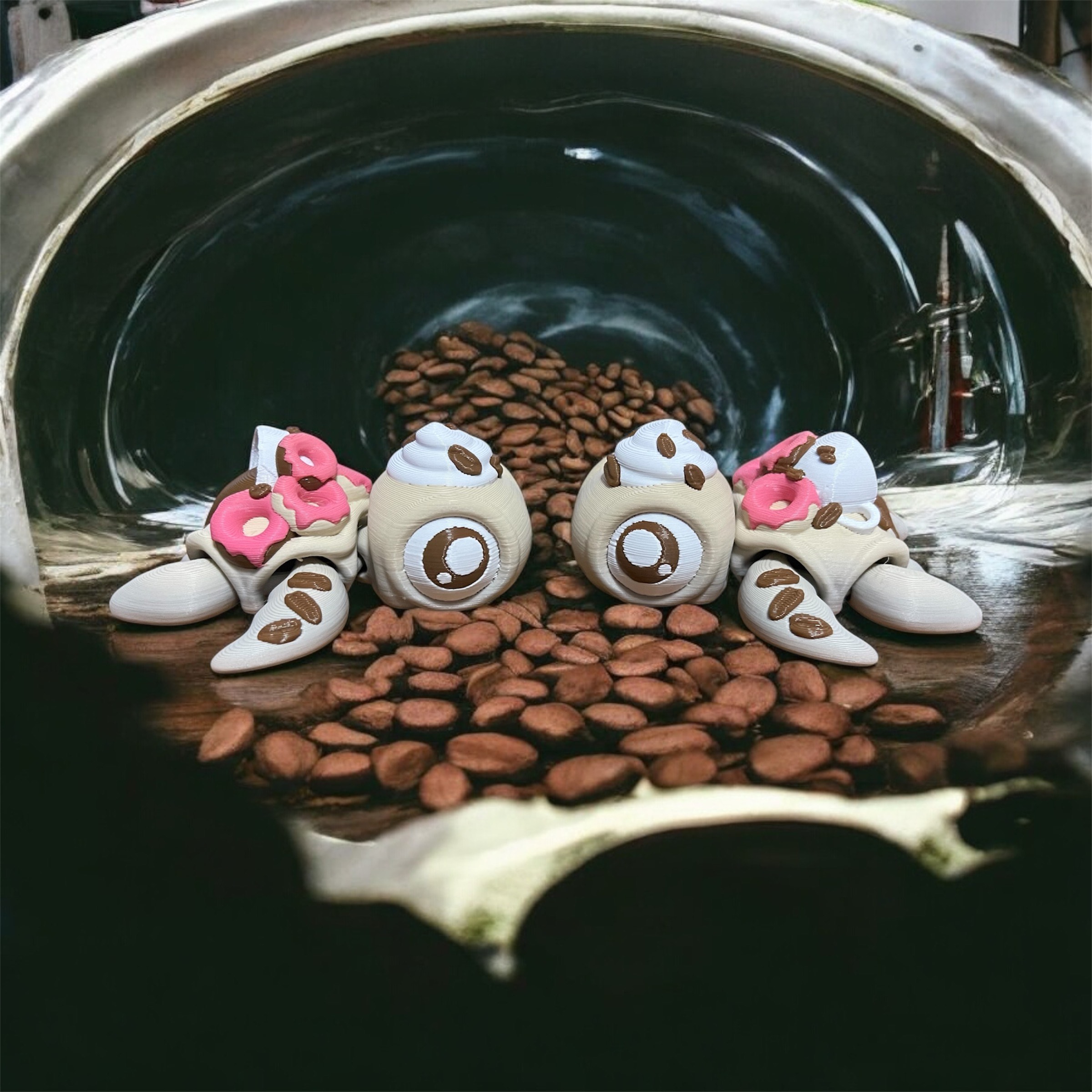 Coffee and Donut Turtle